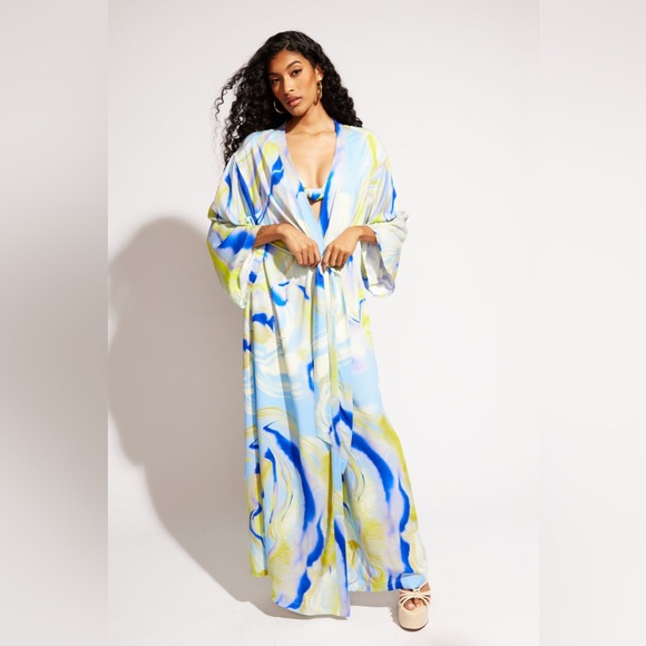 NOMADS Sunset Kimono II Lenzing™ Ecovero™ - Geode - Picture 2 of 15